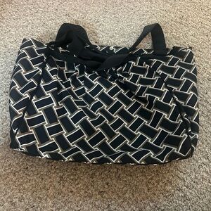 Diane Von Furstenberg for Target Geometric Black and White Tote
